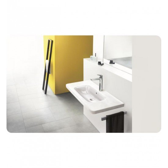 Hansgrohe 71090 Logis 190 6 1/2" Single Handle Deck Mounted Bathroom Faucet with Pop-Up Assembly