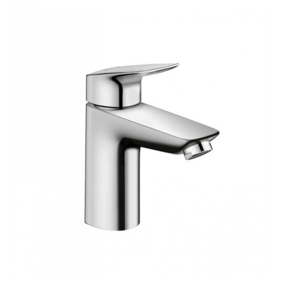 Hansgrohe 71104001 Logis 100 4 1/4" Single Handle Deck Mounted Bathroom Faucet in Chrome