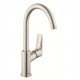 Hansgrohe 71130 Logis 210 6 1/8" Single Handle Deck Mounted Bathroom Faucet with Pop-Up Assembly