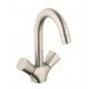 Hansgrohe 71222 Logis 150 6 1/8" Double Handle Deck Mounted Bathroom Faucet with Pop-Up Assembly