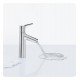 Hansgrohe 72020 Talis S 100 3 5/8" Single Handle Deck Mounted Bathroom Faucet with Pop-Up Assembly