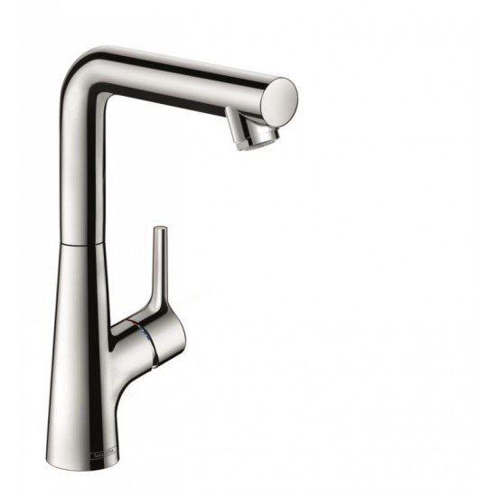 Hansgrohe 72105 Talis S 210 7" Single Handle Deck Mounted Bathroom Faucet with Pop-Up Assembly