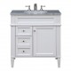 Elegant Lighting VF-1024 Park Ave 32" Single Bathroom Vanity set in White