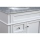 Elegant Lighting VF-1024 Park Ave 32" Single Bathroom Vanity set in White