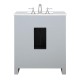 Elegant Lighting VF-1028 Filipo 30" Single Bathroom Vanity set in Grey