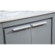 Elegant Lighting VF-1028 Filipo 30" Single Bathroom Vanity set in Grey