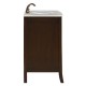 Elegant Lighting VF-1035 Nouveau 27" Single Bathroom Vanity set in Brown