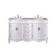 Elegant Lighting VF-1049 Windsor 60 in. Double Bathroom Vanity