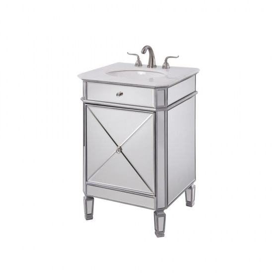 Elegant Lighting VF-1100 Camille 24 in. Single Bathroom Vanity