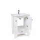 Elegant Lighting VF-2001 Single bathroom vanity set in White finish