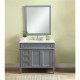 Elegant Decor VF12540GR Park Avenue 40 in. Single Bathroom Vanity set in Grey