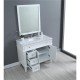 Elegant Decor VF12540WH Park Avenue 40 in. Single Bathroom Vanity set in White