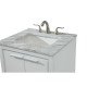 Elegant Decor VF12824WH Filipo 24 in. Single Bathroom Vanity set in White