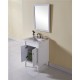 Elegant Decor VF13024AW Lexington 24 in. Single Bathroom Vanity set in Antique White