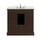 Elegant Decor VF15036TK Americana 36 in. Single Bathroom Vanity set in Teak