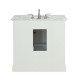 Elegant Decor VF15036WH Americana 36 in. Single Bathroom Vanity set in White