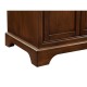 Elegant Decor VF15060DTK Americana 60 in. Double Bathroom Vanity set in Teak