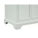 Elegant Decor VF15060DWH Americana 60 in. Double Bathroom Vanity set in White