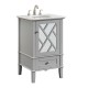 Elegant Lighting VF30221GR Luxe 21 in. Single Bathroom Vanity set in Grey