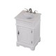 Elegant Lighting VF30421AW Retro 21 in. Single Bathroom Vanity set in Antique White