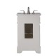 Elegant Lighting VF30421AW Retro 21 in. Single Bathroom Vanity set in Antique White