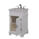 Elegant Lighting VF30421AW Retro 21 in. Single Bathroom Vanity set in Antique White