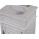 Elegant Lighting VF30421AW Retro 21 in. Single Bathroom Vanity set in Antique White