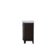 Elegant Lighting VF2104 Cole 2 Doors Cabinet 24 in. x 18 in. x 34 in. in Dark Walnut