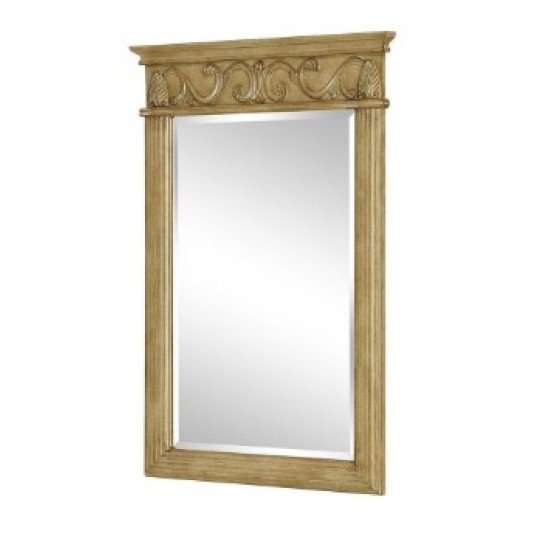 Elegant Lighting VM-1002 Vanity Mirror 25" x 36" Antique Beige