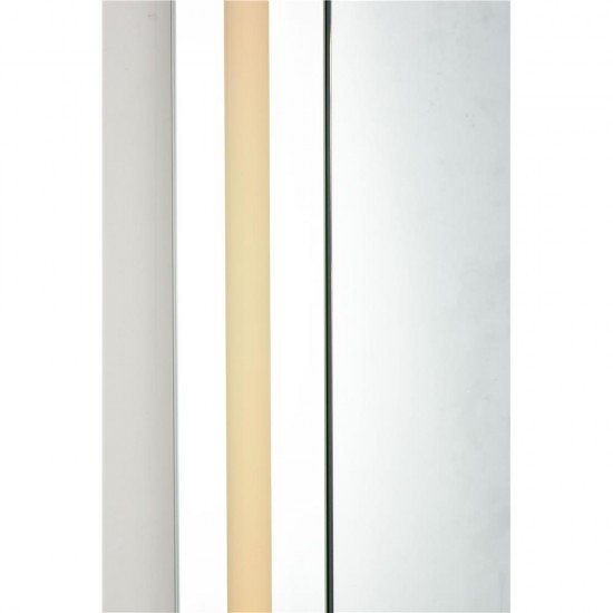 Elegant Lighting MRE8001 Elixir Mirror Cabinet W23.5"H30" 3000K