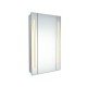 Elegant Lighting MRE8002 Elixir Mirror Cabinet W19.5"H27.5" 3000K