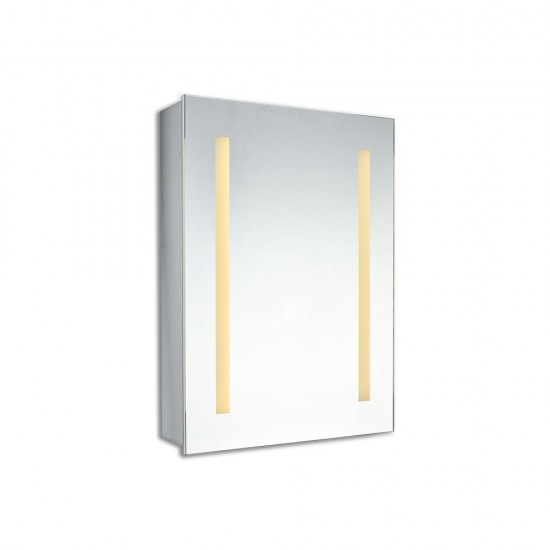 Elegant Lighting MRE8003 Elixir Mirror Cabinet W23.5"H39.5" 5000K