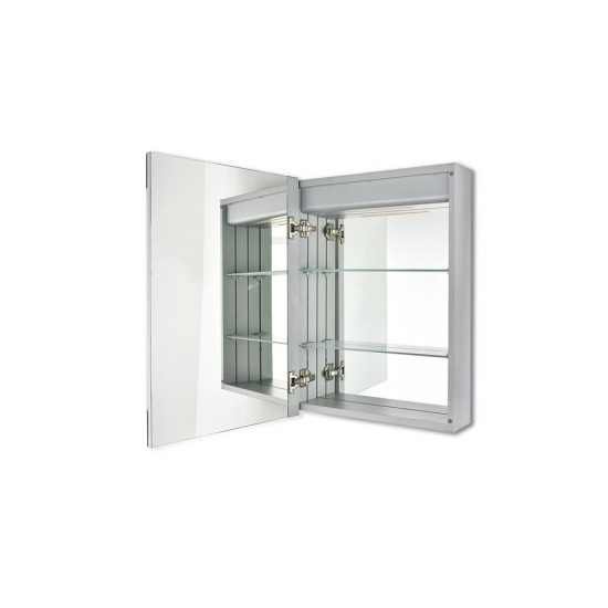 Elegant Lighting MRE8003 Elixir Mirror Cabinet W23.5"H39.5" 5000K