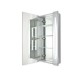 Elegant Lighting MRE8012 Elixir Mirror Cabinet W23.5"H30" 5000K