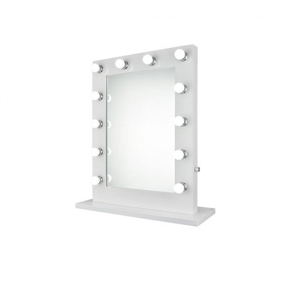 Elegant Lighting MRE8505K Hollywood Vanity Mirror 5000K W23.5"H31.5"
