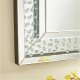 Elegant Lighting MR9101 Sparkle 36 X 24 inch Clear Wall Mirror Home Decor