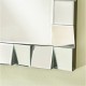 Elegant Lighting MR9158 Sparkle 36 X 24 inch Clear Wall Mirror Home Decor