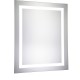 Elegant Lighting MRE-6003 Nova 30 X 24 inch Glossy White Lighted Wall Mirror in 5000K, Dimmable, 5000K, Rectangle, Fog Free