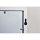 Elegant Lighting MRE8513K Hollywood 30 X 24 inch Silver Anodized Lighted Wall Mirror