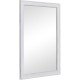 Elegant Lighting VM13024AW Lexington 32 X 24 inch Antique White Wall Mirror Home Decor