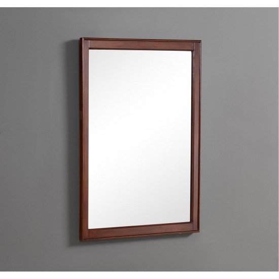 Elegant Lighting VM13024WT Lexington 32 X 24 inch Walnut Wall Mirror Home Decor