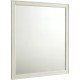 Elegant Lighting VM13032AW Lexington 36 X 32 inch Antique White Wall Mirror Home Decor