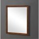 Elegant Lighting VM13032WT Lexington 36 X 32 inch Walnut Wall Mirror Home Decor