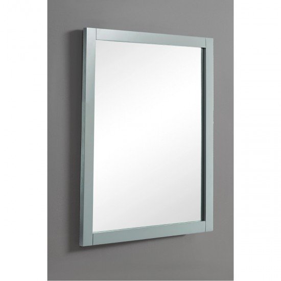 Elegant Lighting VM15024GR Americana 32 X 24 inch Light Grey Wall Mirror Home Decor