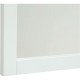 Elegant Lighting VM15032WH Americana 36 X 32 inch White Wall Mirror Home Decor