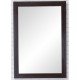 Elegant Lighting VM2005 Aqua 32 X 22 inch Dark Walnut Wall Mirror
