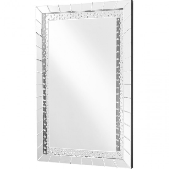 Elegant Lighting MR9103 Sparkle 47 X 32 inch Clear Wall Mirror Home Decor