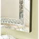 Elegant Lighting MR9103 Sparkle 47 X 32 inch Clear Wall Mirror Home Decor