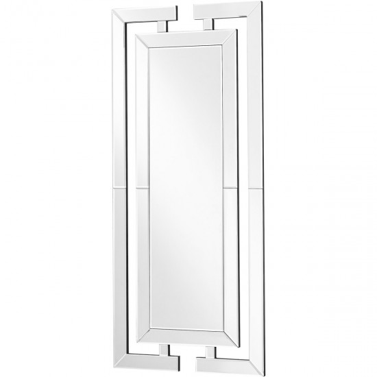 Elegant Lighting MR9146 Sparkle 47 X 21 inch Clear Wall Mirror Home Decor