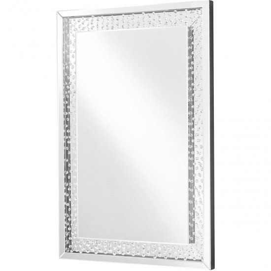Elegant Lighting MR9159 Sparkle 47 X 31 inch Clear Wall Mirror Home Decor